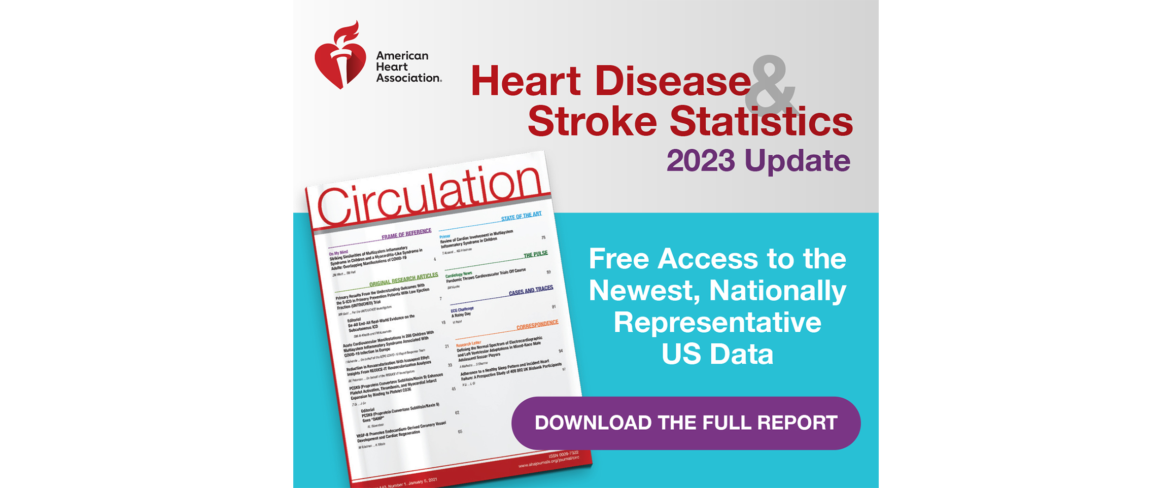 Heart Disease and Stroke Statistics—2023 Update: A Report From the